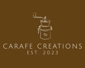 Coffee Maker Latte logo design