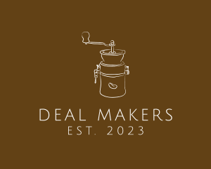 Coffee Maker Latte logo design