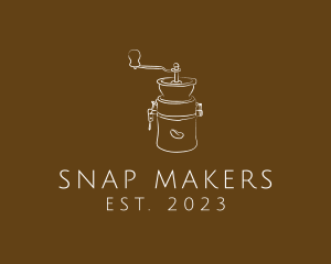 Coffee Maker Latte logo design