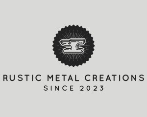 Industrial Metal Anvil  logo design