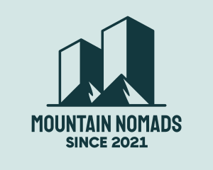 Mountain Peak Properties logo design