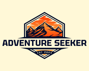 Mountain Summit Adventure logo design