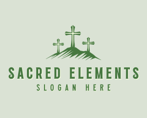 Sacred Cross Mountain  logo