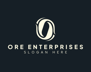 Professional Swirl Letter O logo design