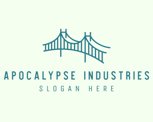 Industrial Urban Bridge logo design