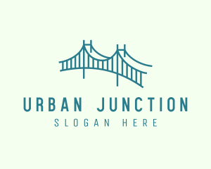 Industrial Urban Bridge logo design