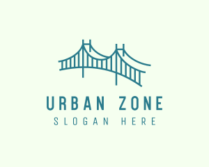 Industrial Urban Bridge logo design