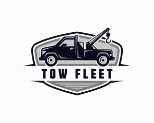 Towing Transport Haulage logo design