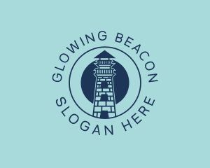 Watchtower Lighthouse Beacon logo design