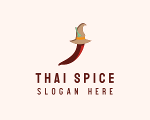 Witch Spicy Pepper  logo design