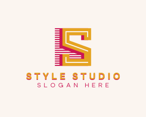 Stylish Studio Letter S logo design