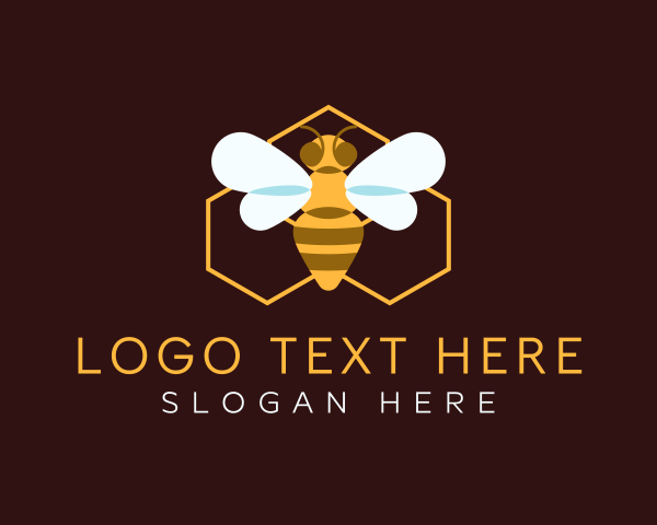 Apiculture logo example 2