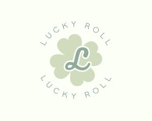 Lucky Clover Leaf logo design