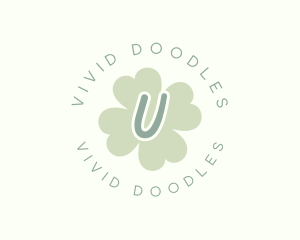 Lucky Clover Leaf logo design