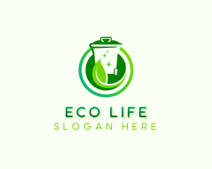 Garbage Eco Sanitation logo design