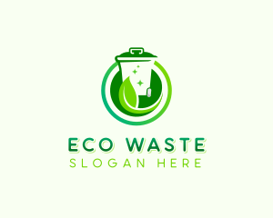 Garbage Eco Sanitation logo design