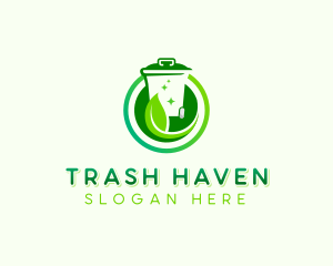 Garbage Eco Sanitation logo design