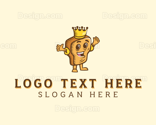 Toast Bread Crown Logo