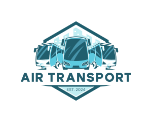 Bus Liner Transportation logo design