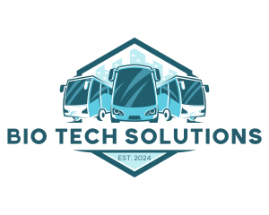 Bus Liner Transportation logo design