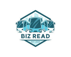 Bus Liner Transportation logo design