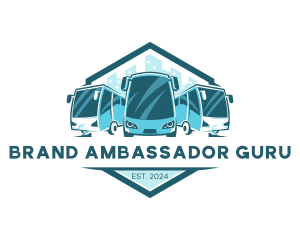 Bus Liner Transportation logo design