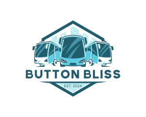 Bus Liner Transportation logo design