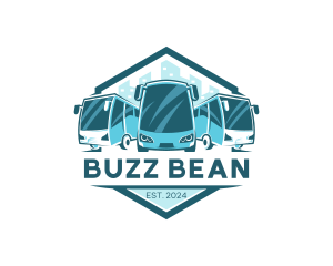 Bus Liner Transportation logo design