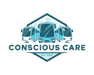 Bus Liner Transportation logo design