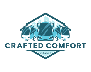 Bus Liner Transportation logo design