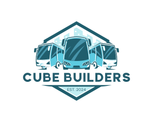 Bus Liner Transportation logo design