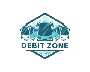 Bus Liner Transportation logo design