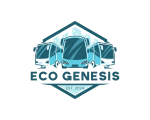 Bus Liner Transportation logo design