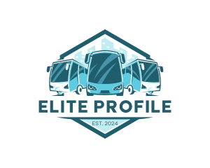 Bus Liner Transportation logo design