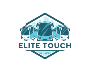 Bus Liner Transportation logo design