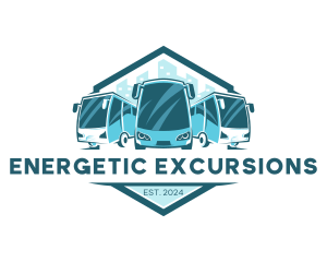 Bus Liner Transportation logo design