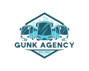 Bus Liner Transportation logo design