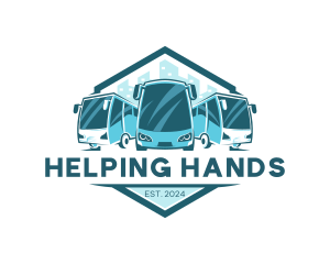 Bus Liner Transportation logo design