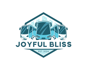 Bus Liner Transportation logo design