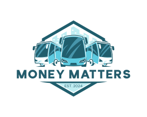 Bus Liner Transportation logo design