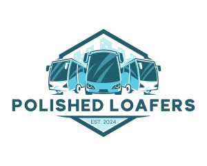 Bus Liner Transportation logo design