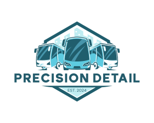 Bus Liner Transportation logo design