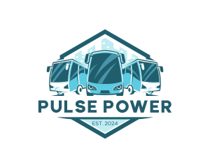 Bus Liner Transportation logo design