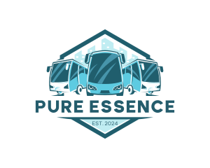 Bus Liner Transportation logo design