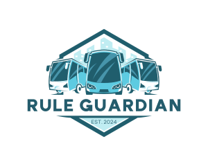 Bus Liner Transportation logo design