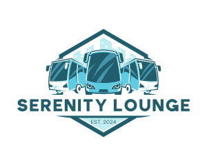 Bus Liner Transportation logo design