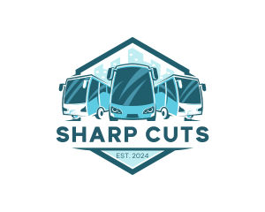 Bus Liner Transportation logo design