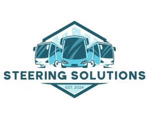 Bus Liner Transportation logo design