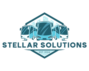 Bus Liner Transportation logo design