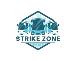 Bus Liner Transportation logo design